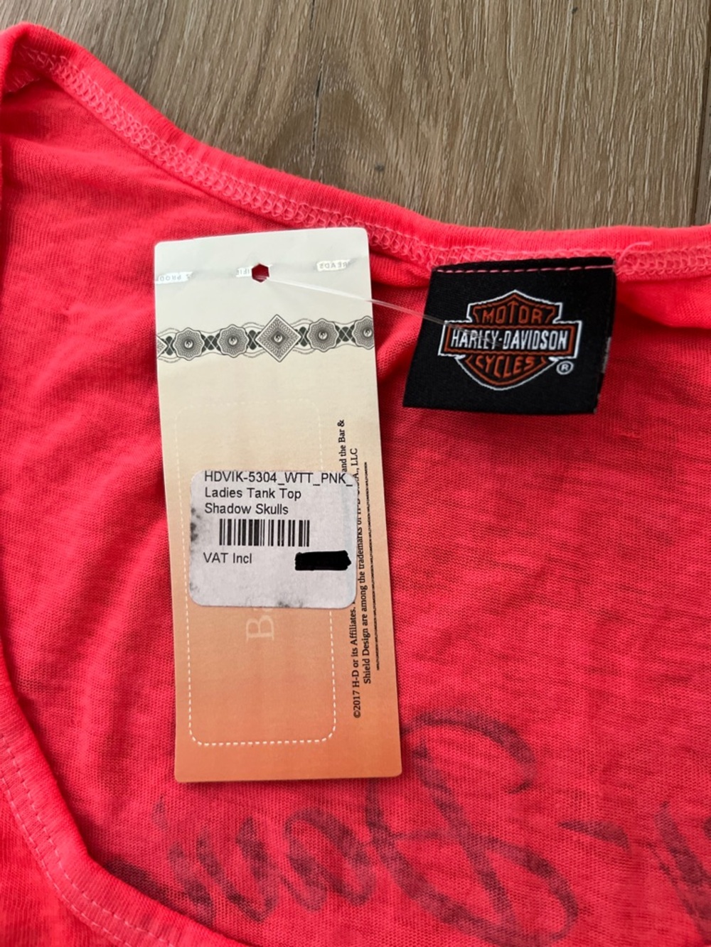 HARLEY DAVIDSON Nassau Bahamas Skull Graphic Tank Top - Picture 8 of 9